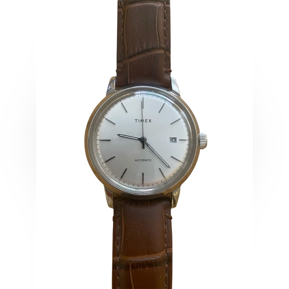 Timex Marlin Automatic Silver Dial Men's Watch